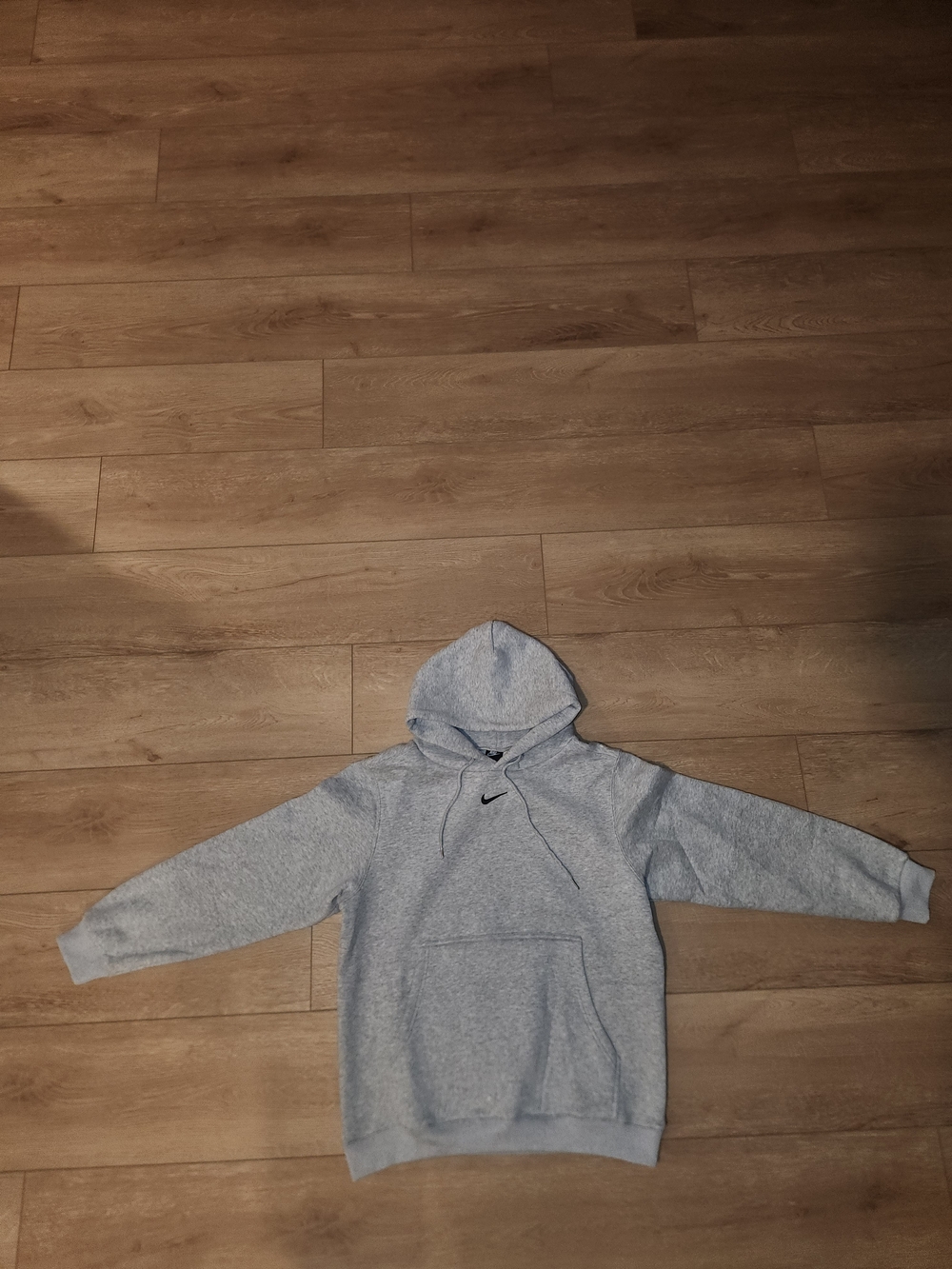 Vintage Y2K Nike Center Swoosh Gray Hoodie Men's Size Xtra Large Like New Condit
